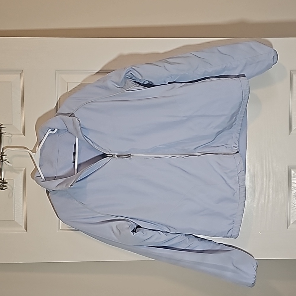 Vintage Pacific Trail Reversible Windbreaker  Fleece Coat No Size Tag Fits M/L